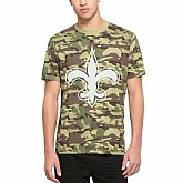 Men's New Orleans Saints '47 Alpha Men's T Shirt Camo,baseball caps,new era cap wholesale,wholesale hats
